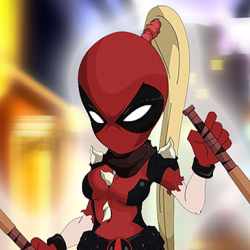 Deadpool Girl Dressup
