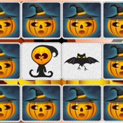 Memory Kids Halloween Game