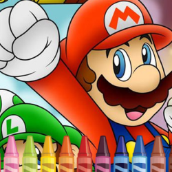 Mario Coloring