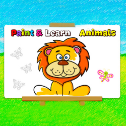 Paint and Learn Animals