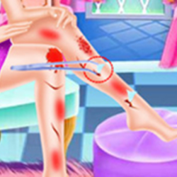 Girl Bike Accident Love - Makeover & Dressup