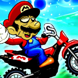 Super Mario Halloween Wheelie