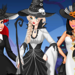 Black and White Halloween