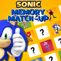 Sonic Memory Match Up