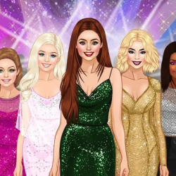 Red Carpet Dress Up Game for Girl