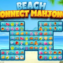 Beach Connect Mahjong