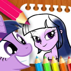 Equestria Girls Coloring Book