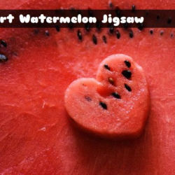 Heart Watermelon Jigsaw