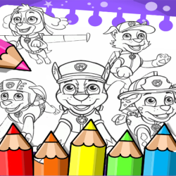 Paw Patrol Coloring Book