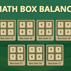Math Box Balance