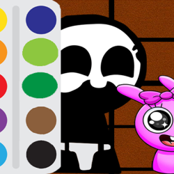 Baby Sprunki incredibox Coloring