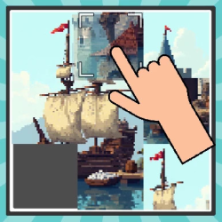 Pixel Slide Puzzle