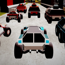 Mad Car Drive Future Racing